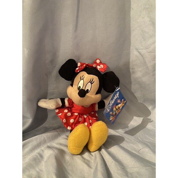 Disney Toy Factory plush Minnie Mouse 9 inch new with tags - Picture 1 of 3